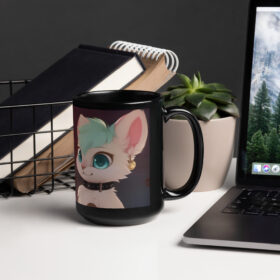 Black Blazix Glossy Mug