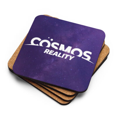 Cosmos Cork-back Coaster